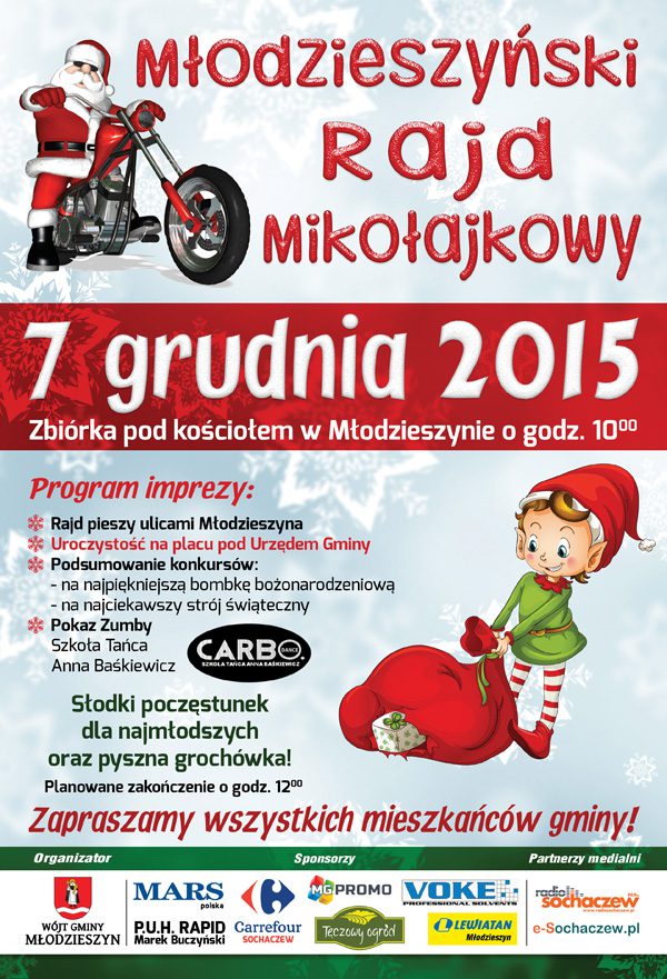 07.12.2015 - Młodzieszyński Rajd Mikołajkowy