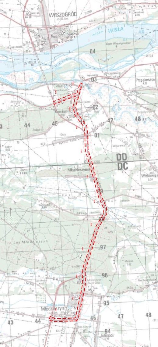 Konsultacje dotyczące koncepcji ścieżki pieszo rowerowej