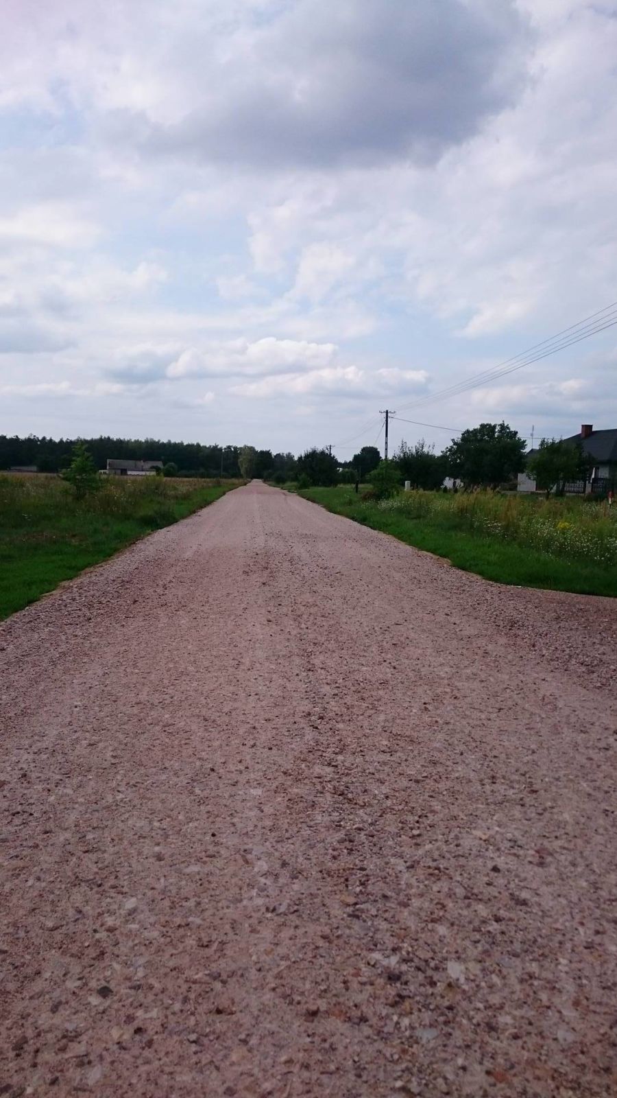 Przebudowa drogi w Janowie