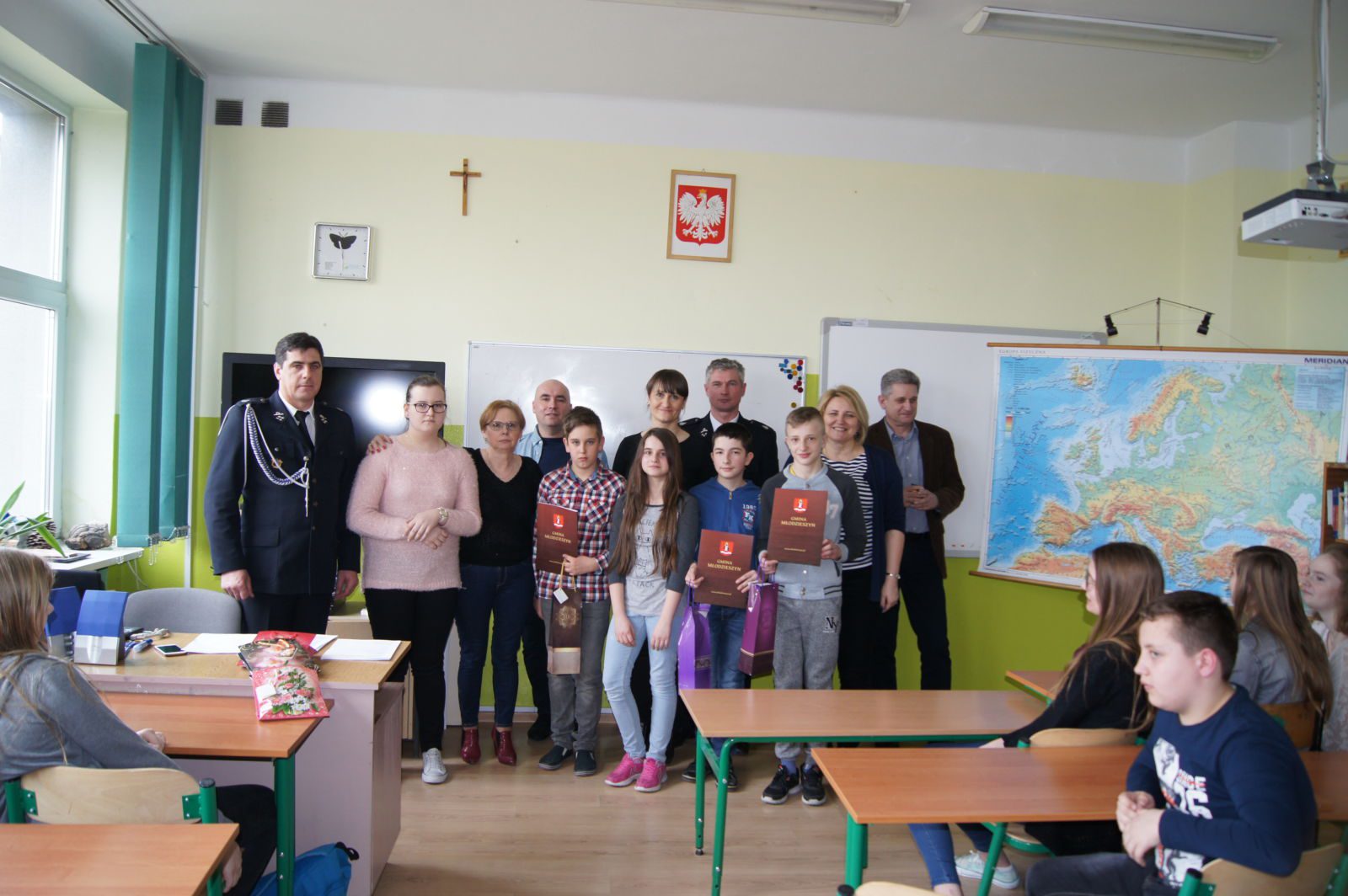 Gminny Konkurs Wiedzy Pożarniczej - Młodzież Zapobiega Pożarom