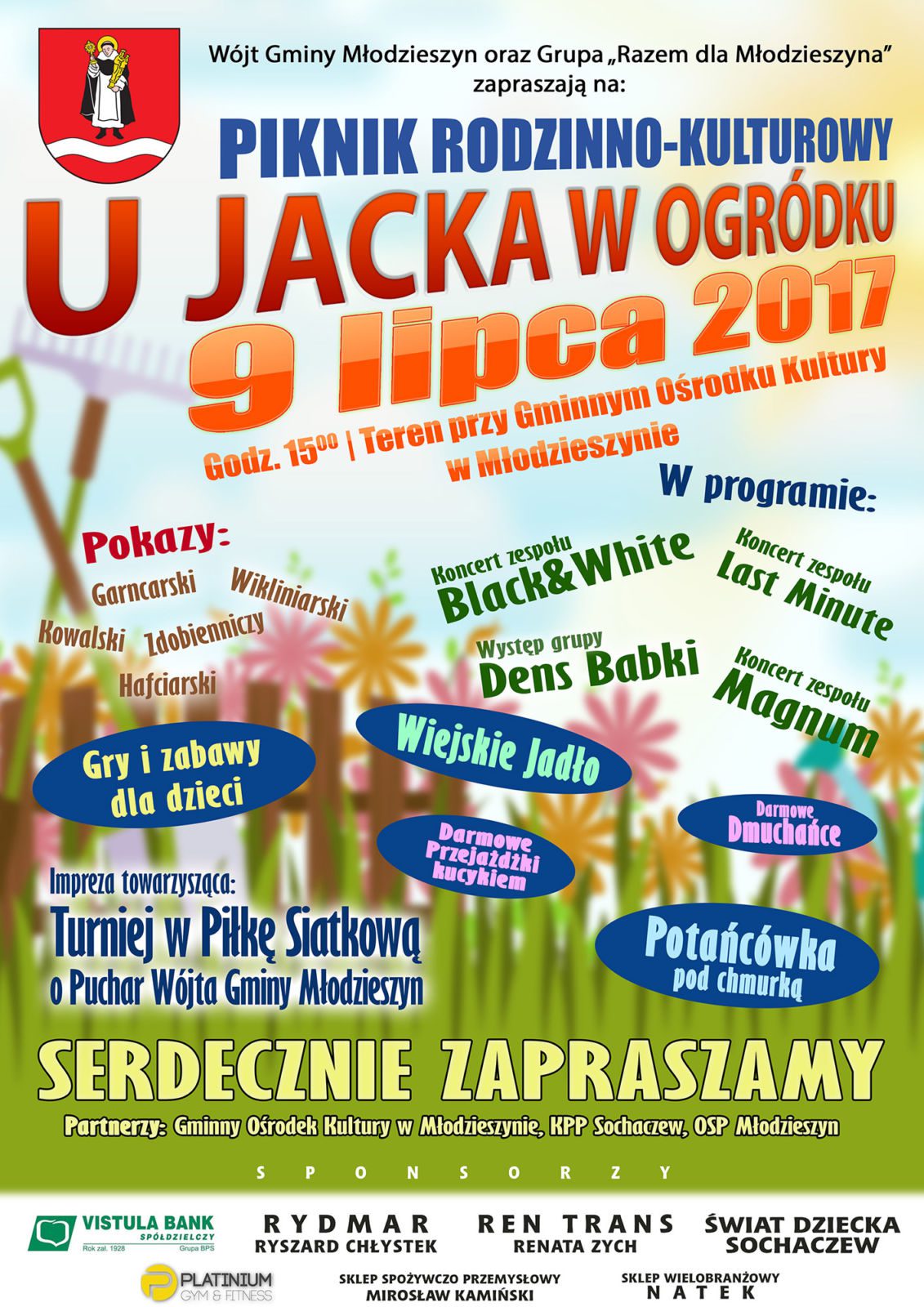 9 lipca 2017 - Piknik rodzinno-kulturowy 