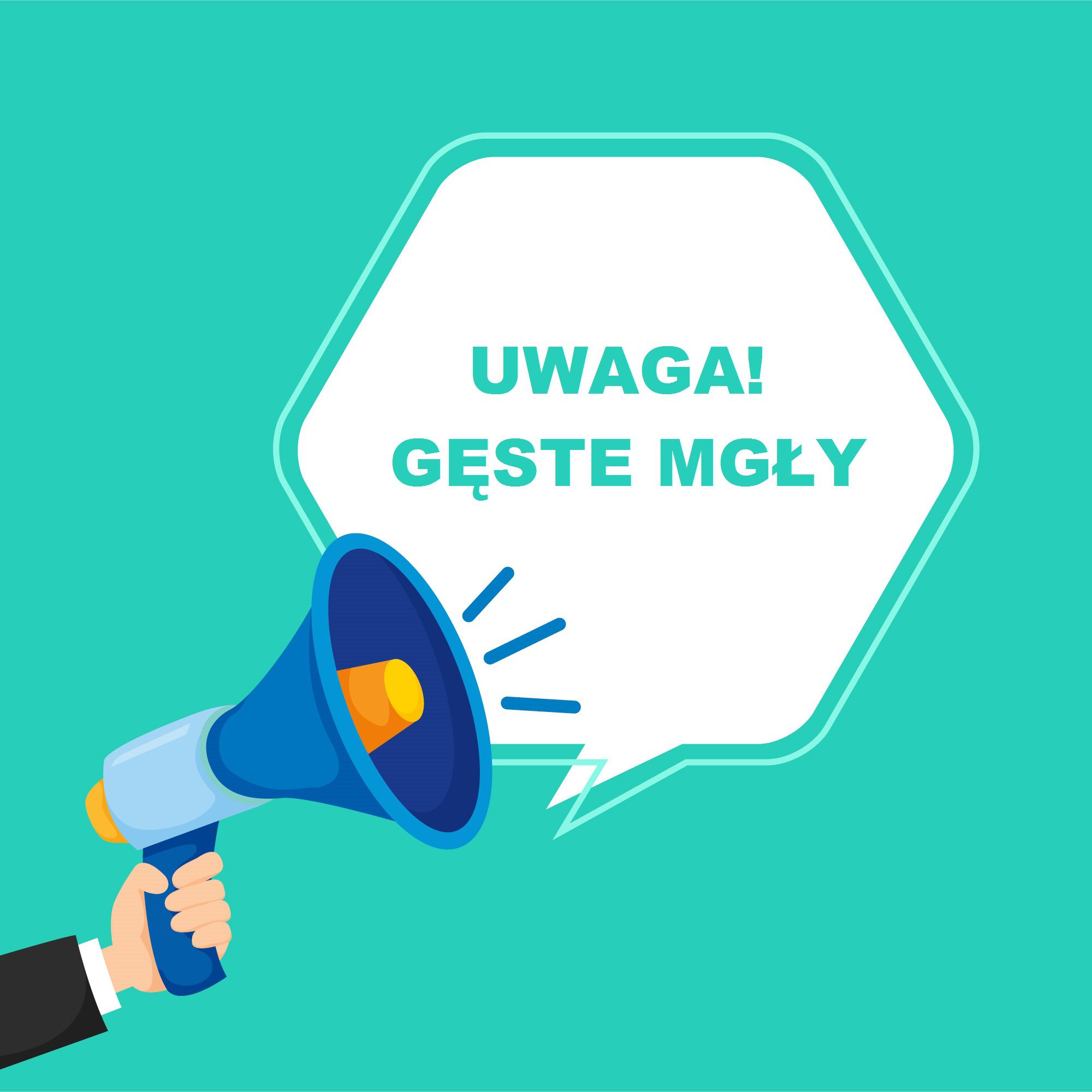 Ostrzeżenie meteorologiczne - gęste mgły