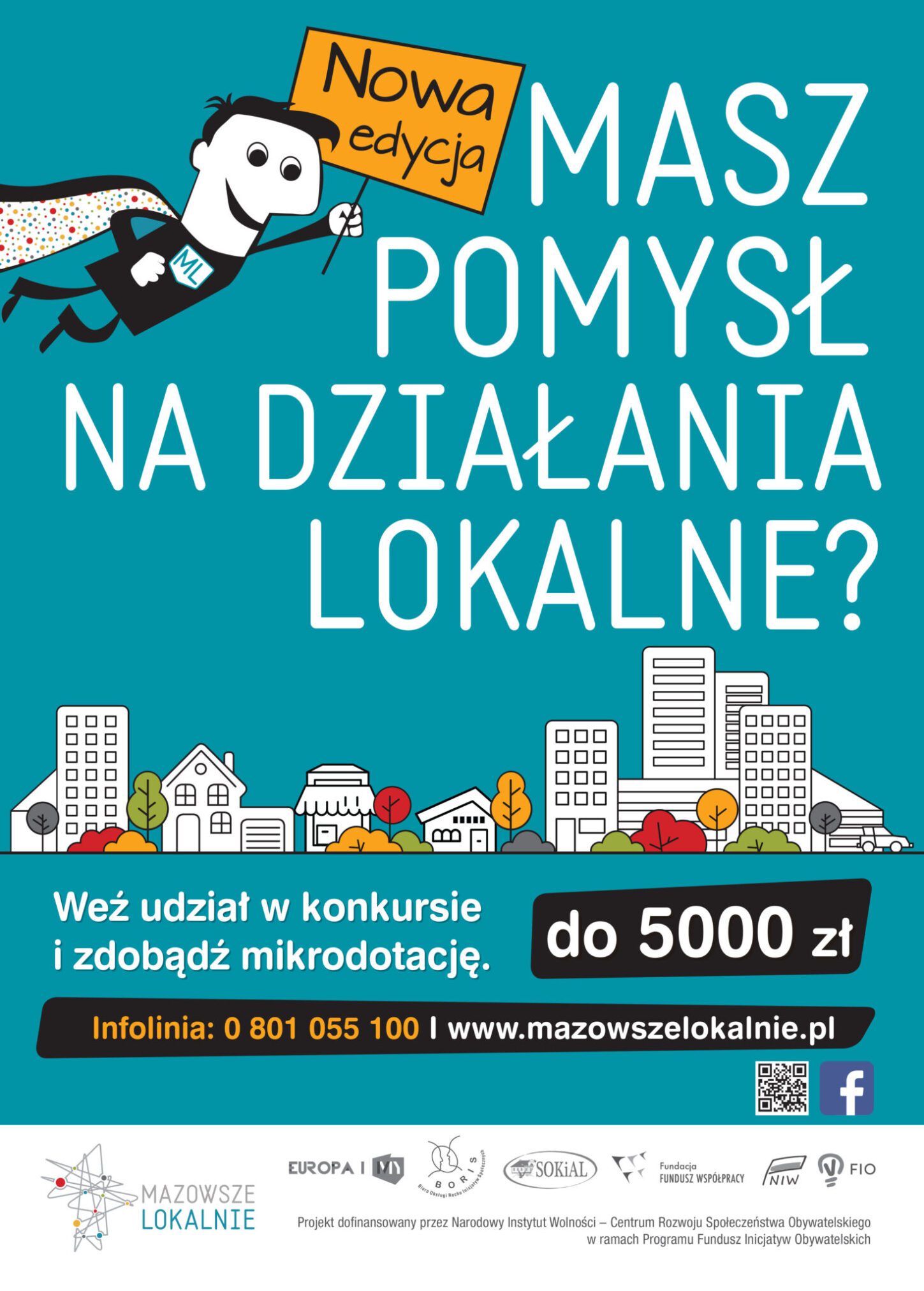 Trwa nabór wniosków o mikrodotacje w ramach Programu Mazowsze Lokalnie