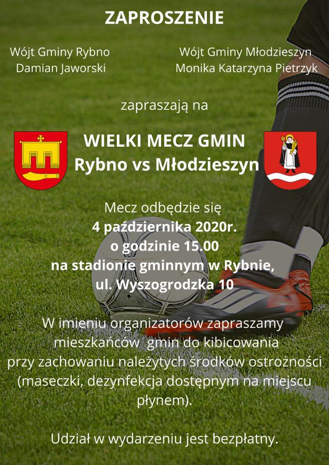 WIELKI MECZ GMIN Rybno vs Młodzieszyn
