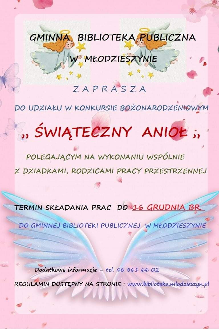Gminna Biblioteka Publiczna zaprasza do udziału w konkursie 