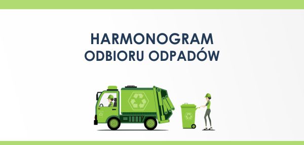 Harmonogram zbiórki odpadów na 2021 rok
