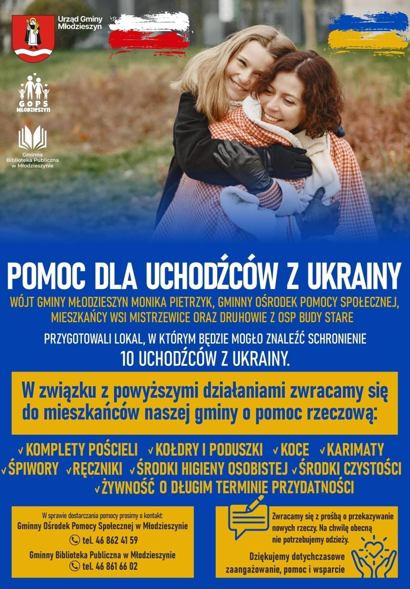 Pomoc dla uchodźców z Ukrainy