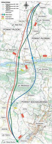 Harmonogram zebrań sołeckich w sprawie projektowanej drogi ekspresowej S50