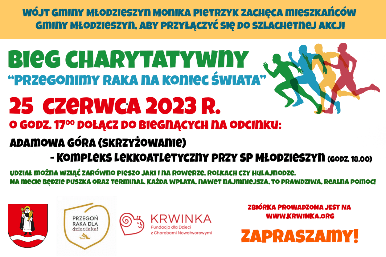 Bieg charytatywny-Przegonimy Raka na Koniec Świata