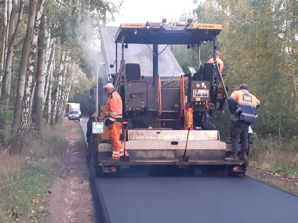 Realizacja kolejnej inwestycji drogowej na terenie gminy Młodzieszyn