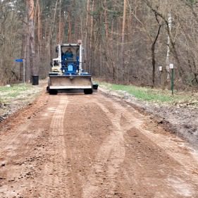 Bieżące utrzymanie dróg w gminie Młodzieszyn