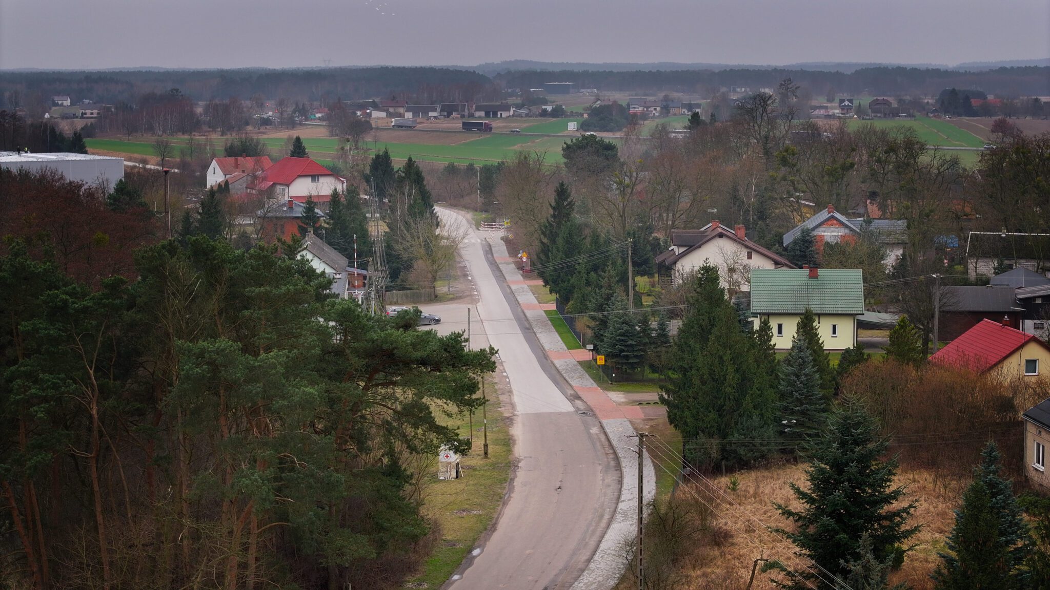 Odbiór chodnika w Kamionie Poduchownym