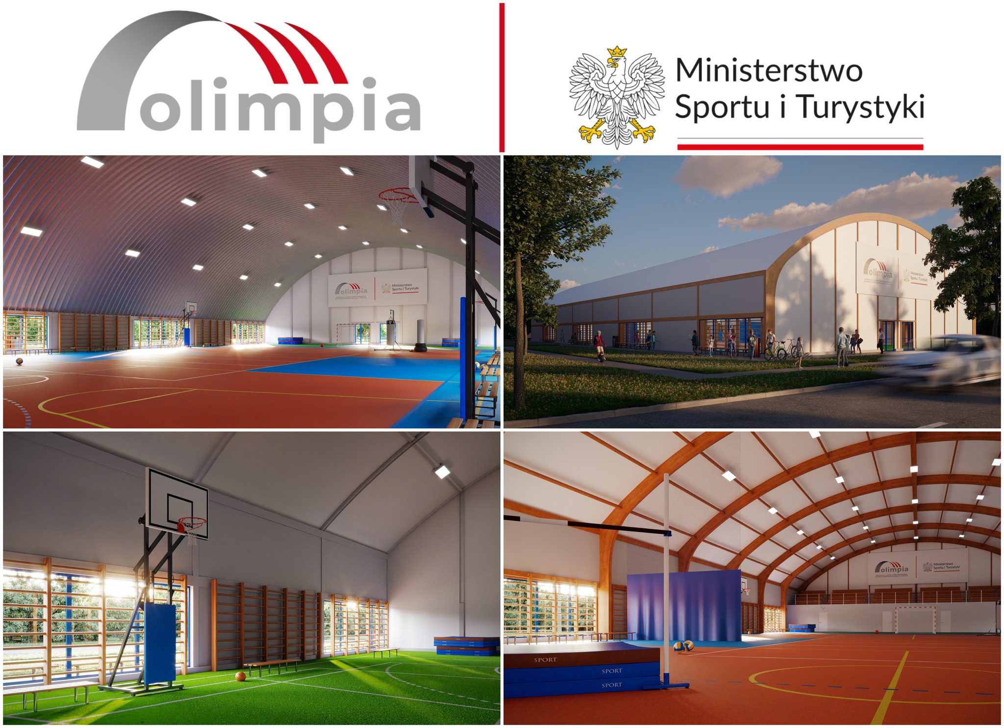 Budowa hali sportowej w Kamionie coraz bliżej