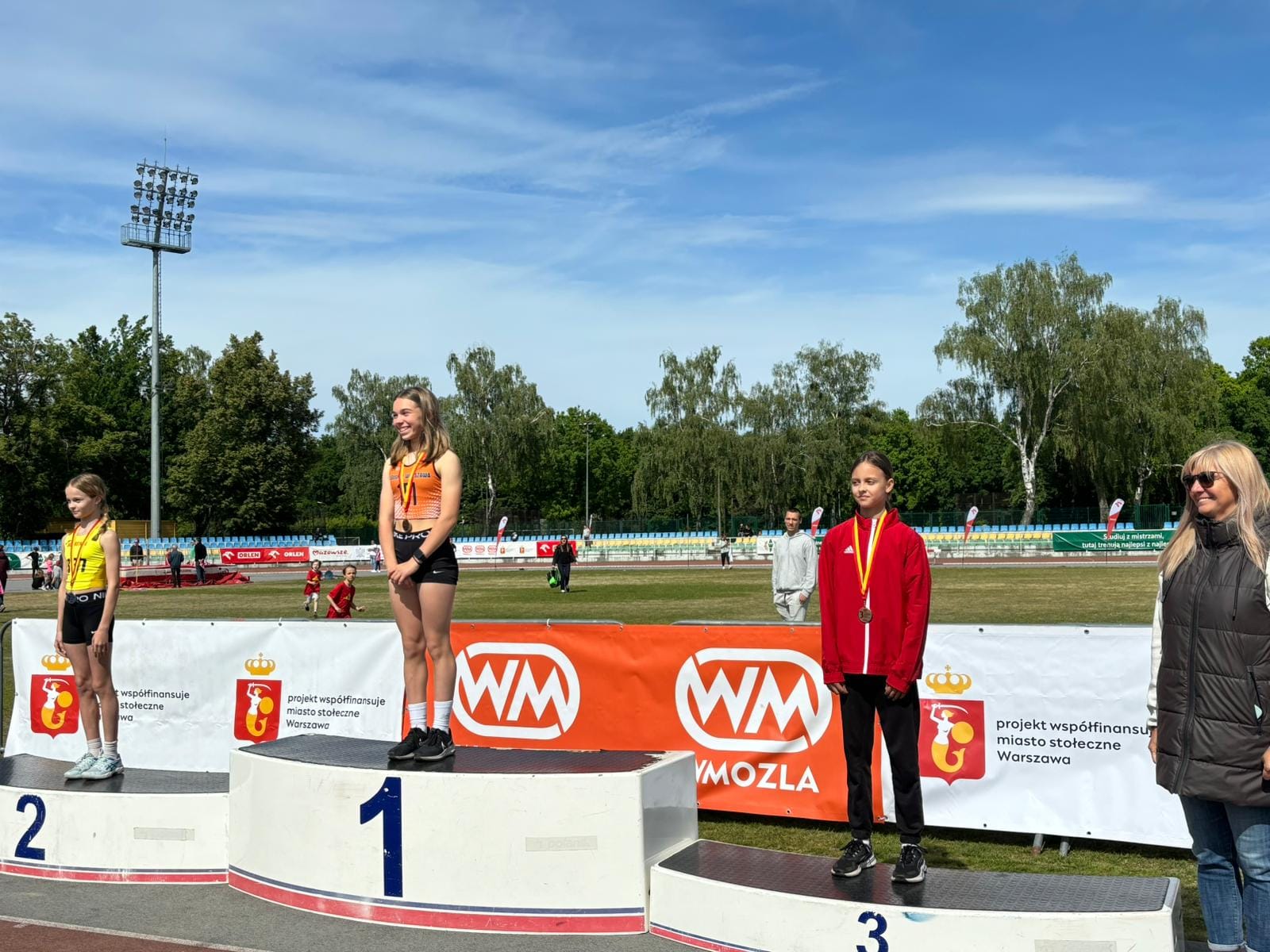 Mistrzostwa Warszawy Dzieci w lekkiej atletyce.
