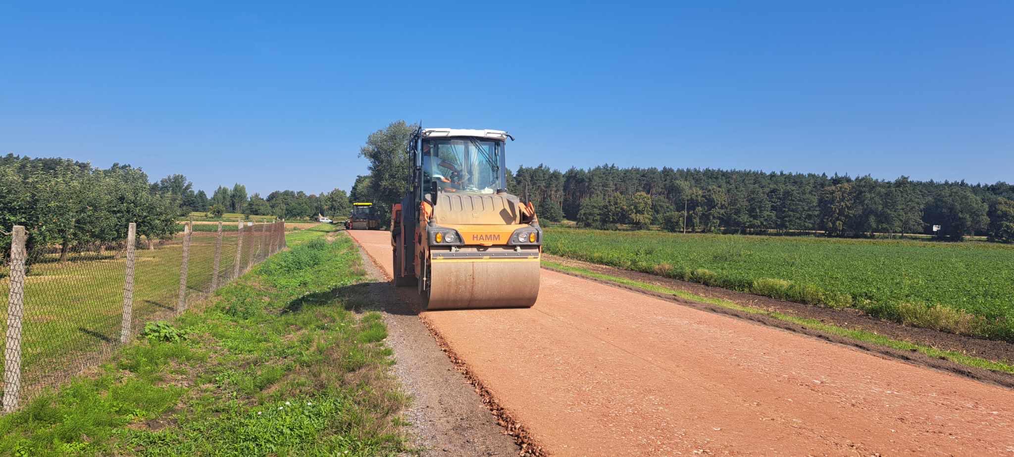 Trwają prace na ulicy Cichej w Młodzieszynie